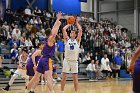 MBBall vs Emerson  Wheaton College Men's Basketball vs Emerson College is the first round of the NEWMAC Basketball Championships. - Photo By: KEITH NORDSTROM : Wheaton, basketball, NEWMAC MBBall2024